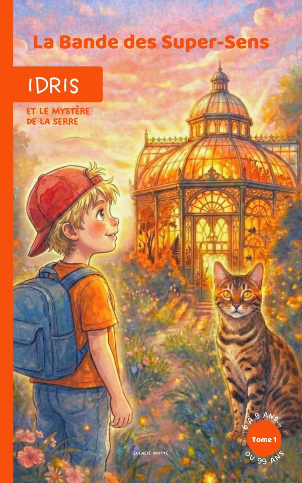 Couverture du Tome 1, Idris et le Mystère de la Serre