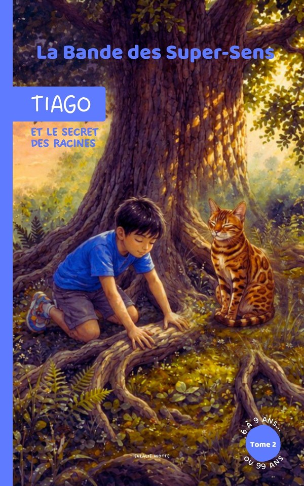 Couverture du Tome 2, Tiago et le Secret des Racines