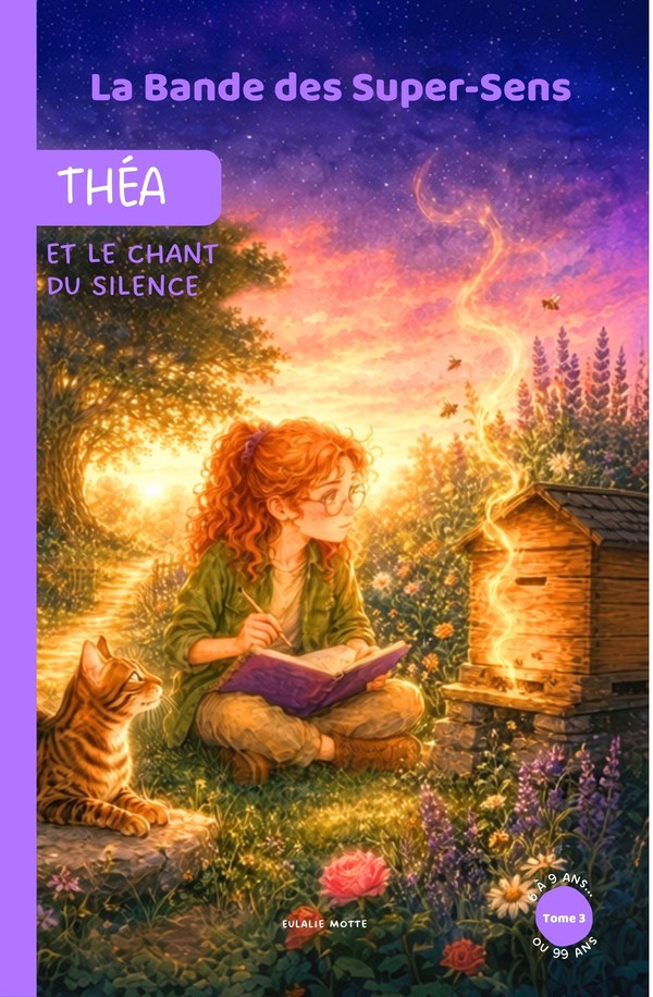 Couverture du Tome 3, Théa et le Chant du Silence