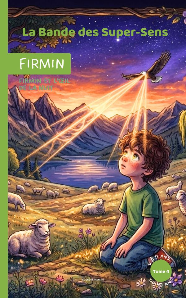 Couverture provisoire du Tome 4, Firmin et l'Œil de la Nuit