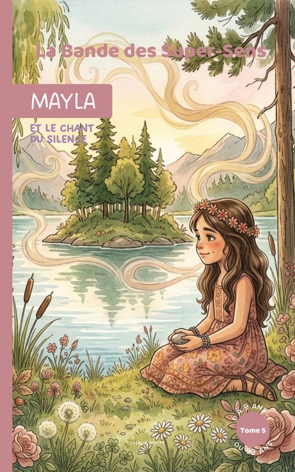 Couverture provisoire du Tome 5, Mayla et l'Intuition du Cœur